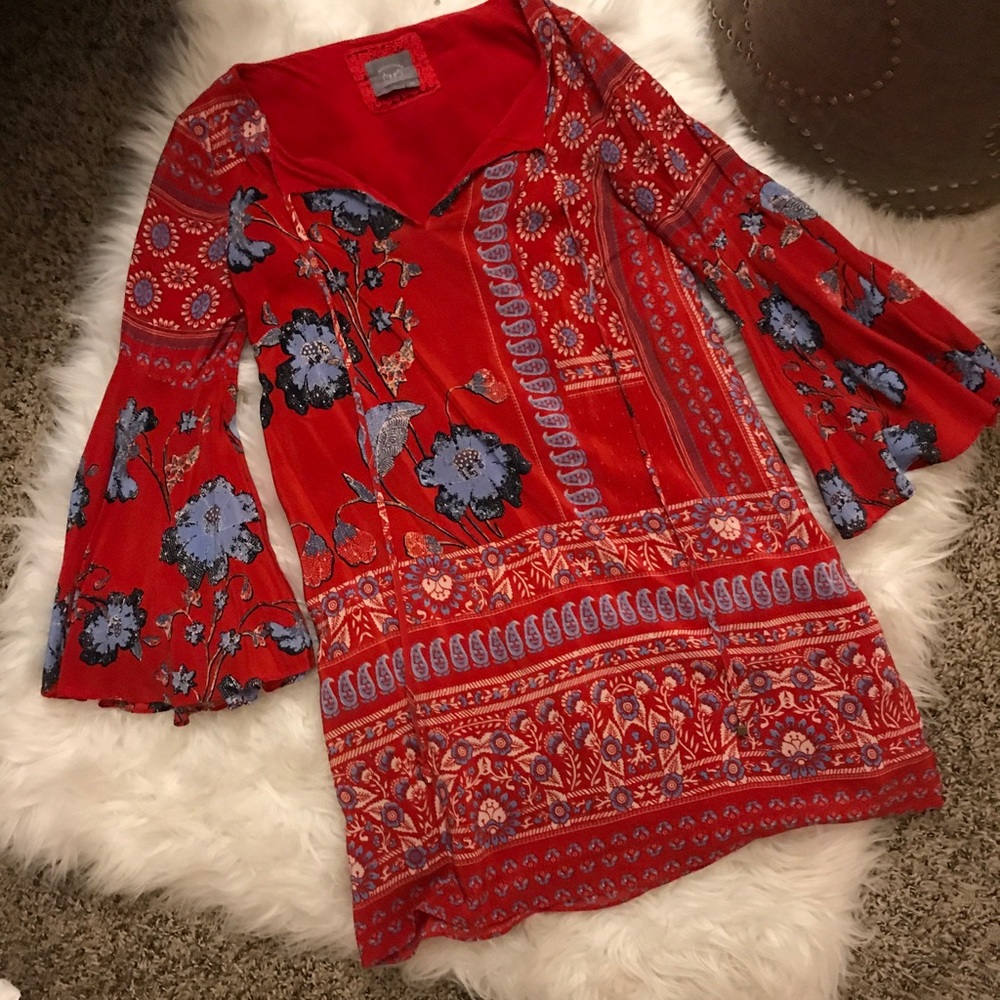Anthropologie Boho Dress